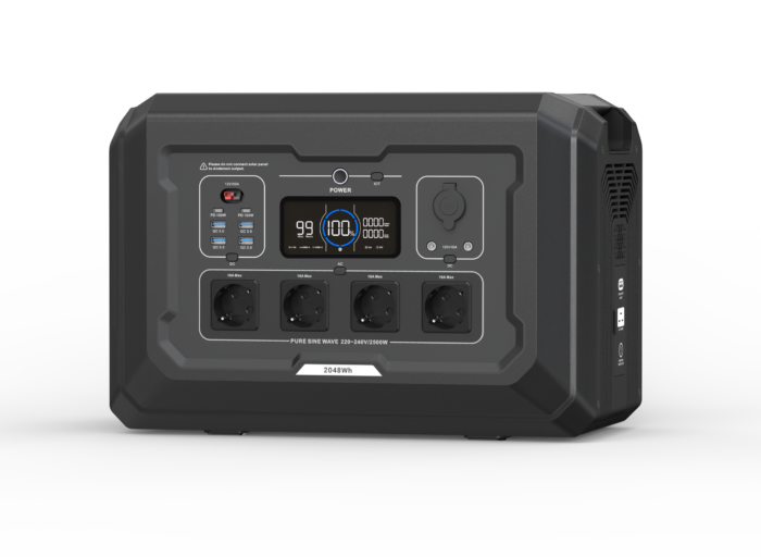 S2 2500W/2048Wh mobiilne akupank