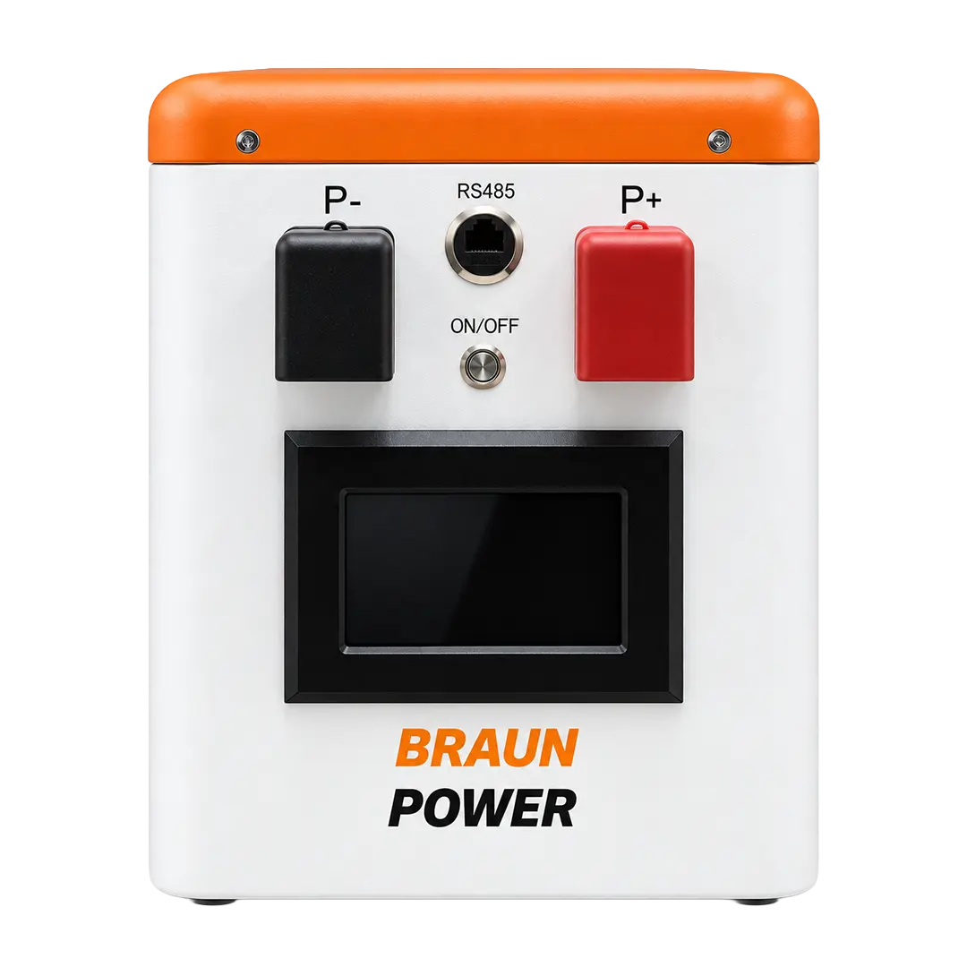 Braun Power 12 V LiFePO4 aku 314 Ah – põhivaade