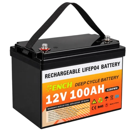 Fench 12v 100Ah LifePO4 aku